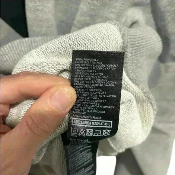 Ivy Park Beyoncé Hoodie Women's Medium Gray Pullover Sweatshirt Long Sleeve - Picture 3 of 10